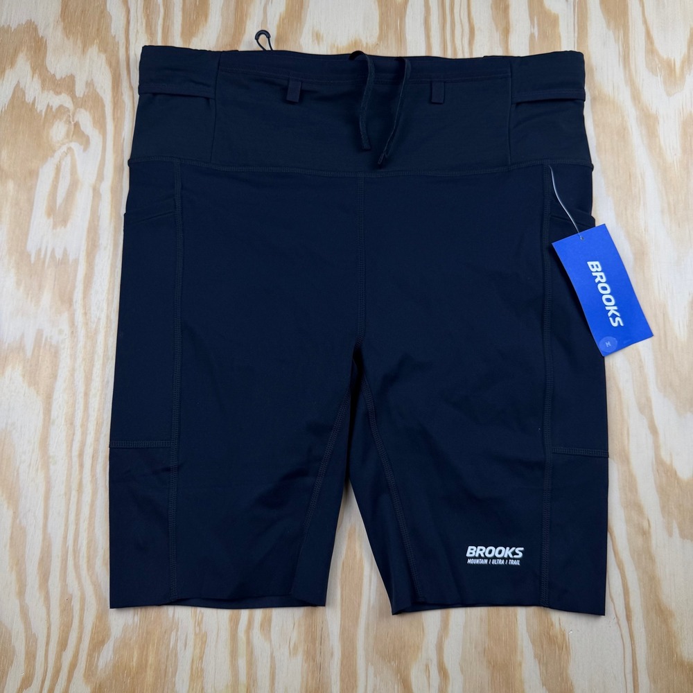 Brooks Cascadia Half Tight Mens Black Running Trail Shorts 211606001.030 Size M